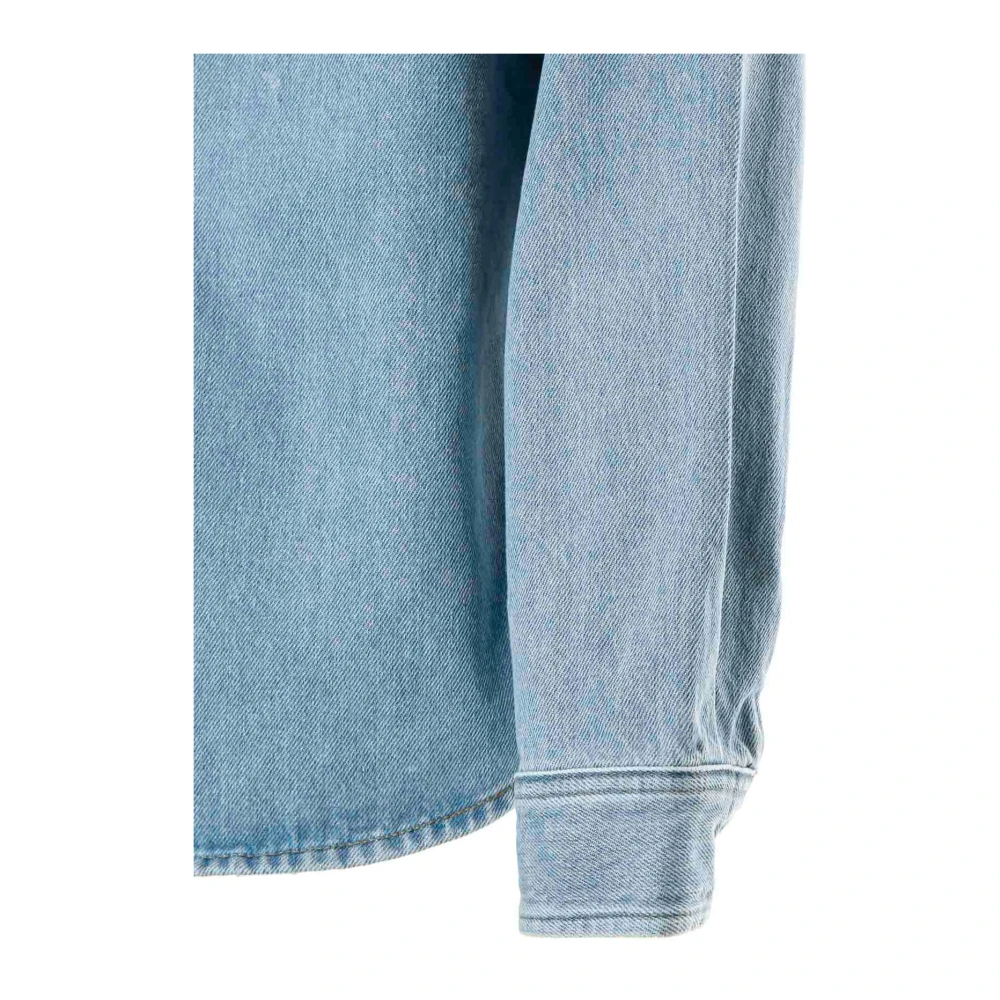 Carhartt WIP Harvey Overshirt Blue Heren