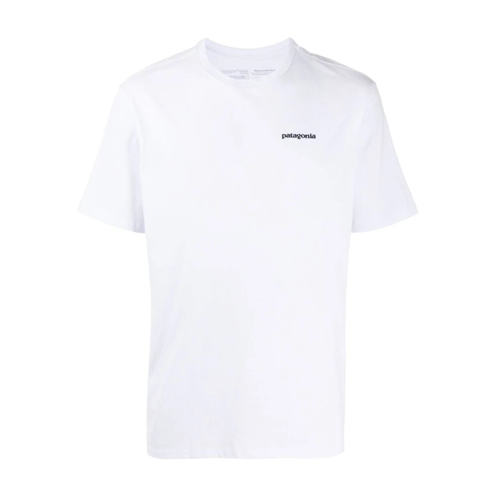 Patagonia Logo Responsibili-Tee T-shirt White Heren