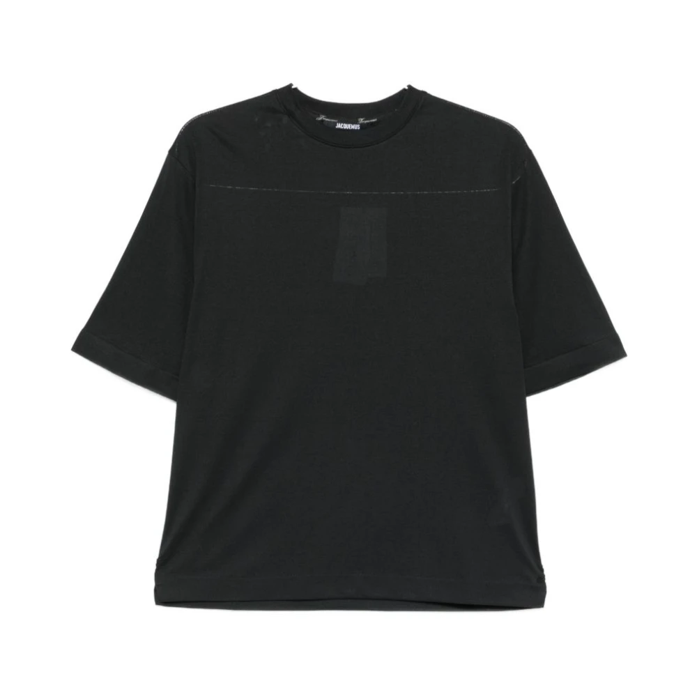 Jacquemus Black T-Shirt - Female - T-Shirts - Xs - Tops