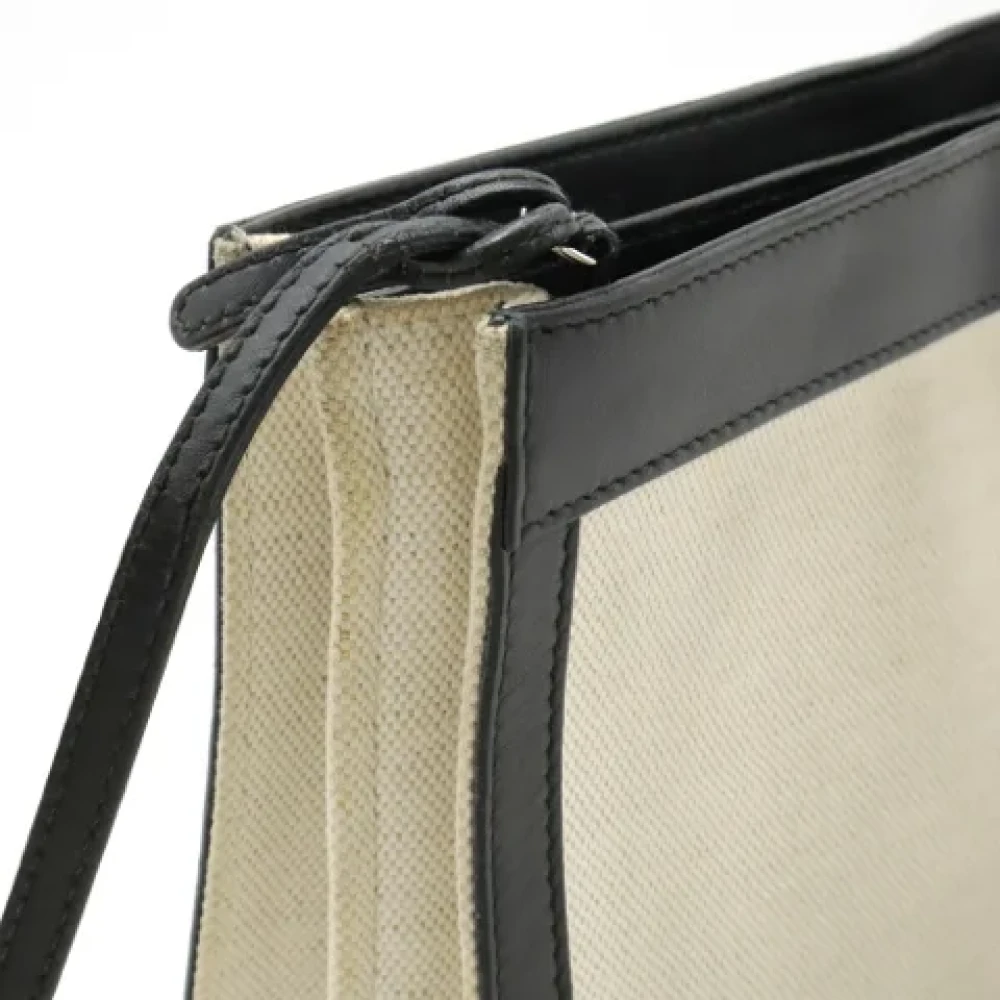 Balenciaga Vintage Pre-owned Canvas balenciaga-bags Beige Dames