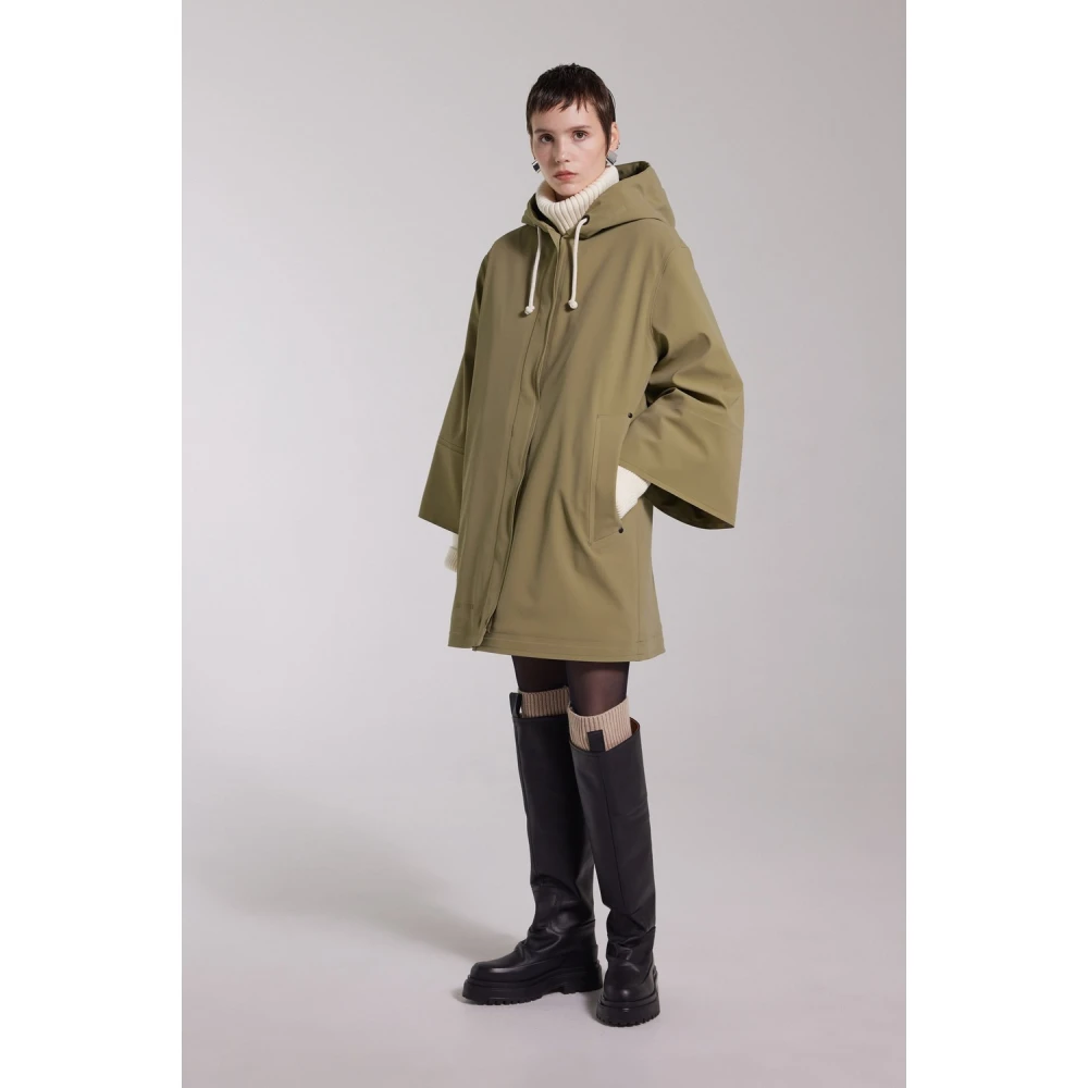 Stutterheim Winter Matte Regenjas Green Dames