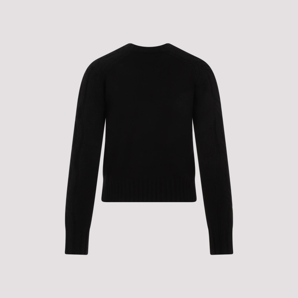 Max Mara Berlina Pullover in Zwart Blue Dames