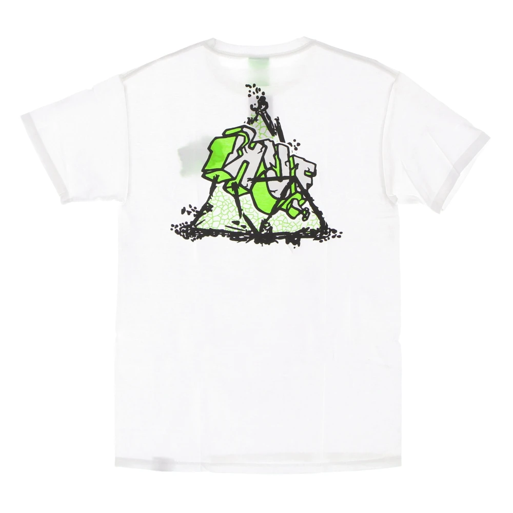 HUF Witte Triple Triangle Tee Heren T-shirt White Heren