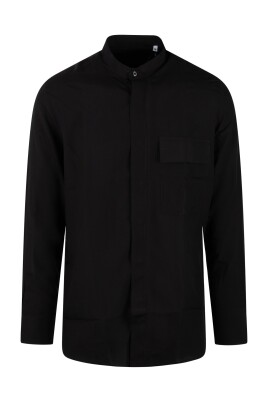 linen-blend-mandarin-collar-shirt