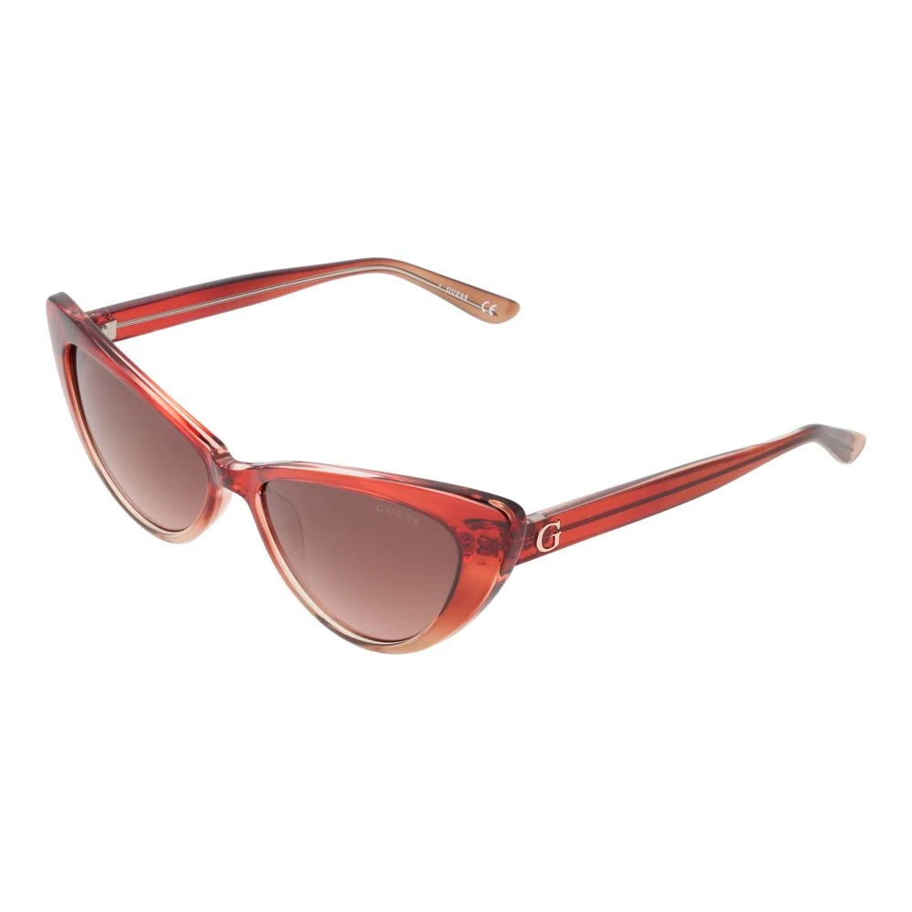 Guess Women's Burgundy Cat Eye Sunglasses