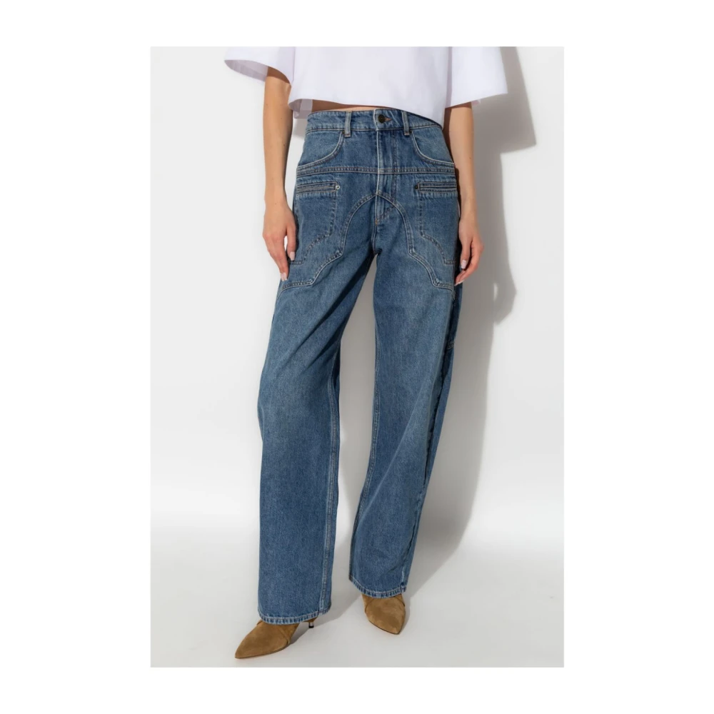 Isabel marant Stijlvolle Denim Jeans Blue Dames