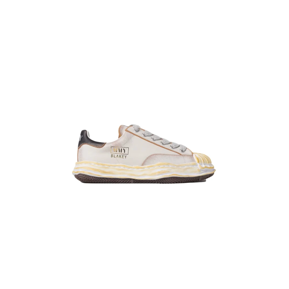 Mihara Yasuhiro Blakey Leren Sneakers Heren Schoenen Wit