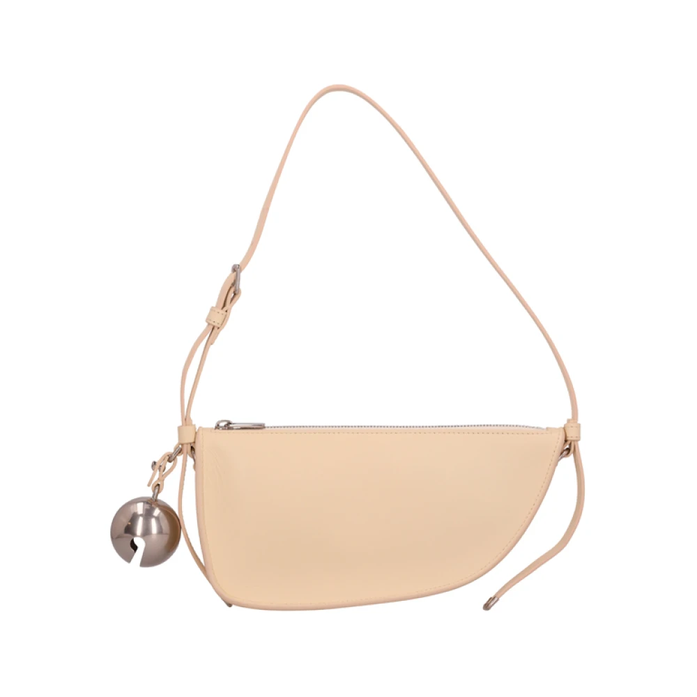 Burberry Donna Bianco - Mini Borsa Shield - Bags - One Size
