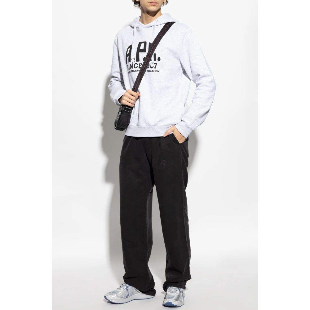 A.p.c. Hoodie Gray Heren