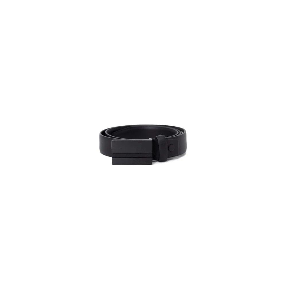 Antony Morato Stijlvolle leren riemcollectie Black Heren