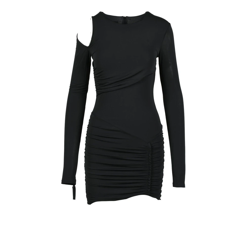 Pinko Damesjurk in Viscose Elastaan Black Dames