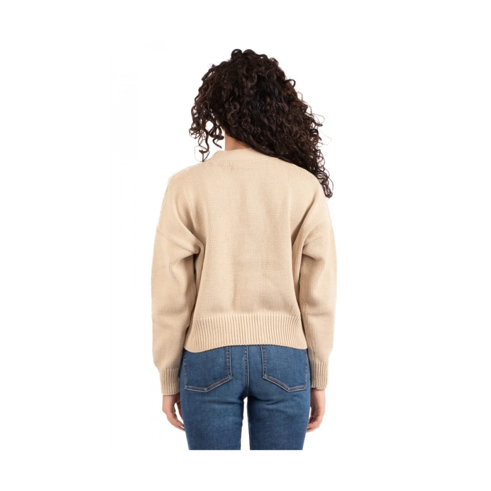 Weekend Dames Cardigan Sweater Beige Dames