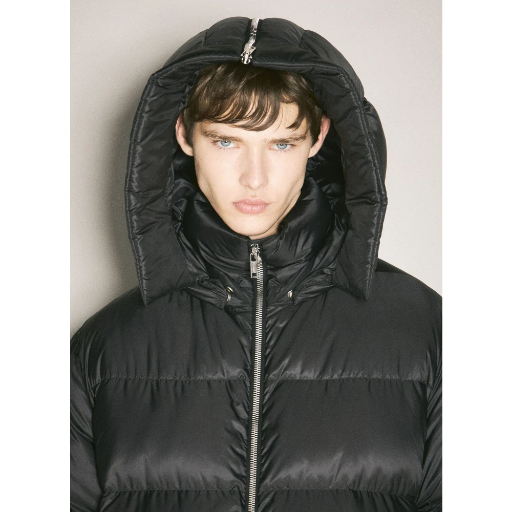 Moncler Gewatteerde Cyclopic Hoodiejas Black Heren