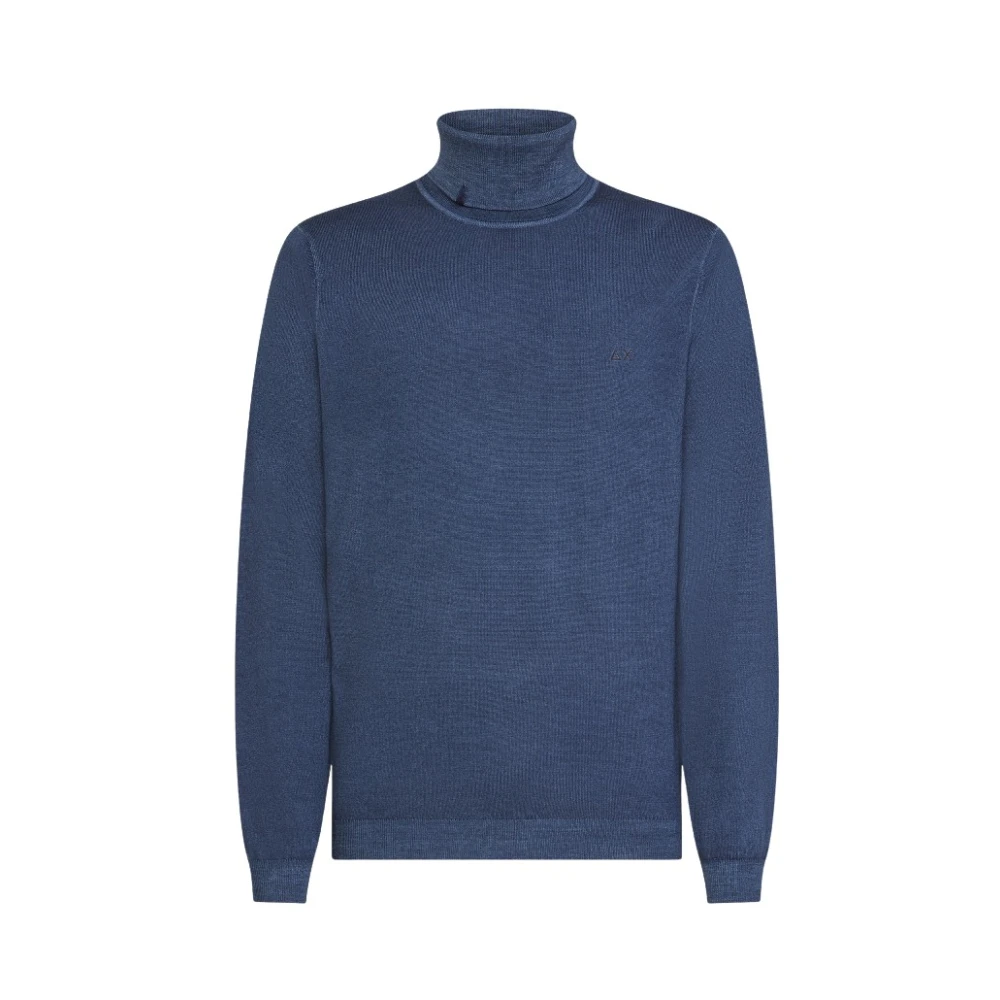 Sun68 Stijlvolle Trui Blue Heren