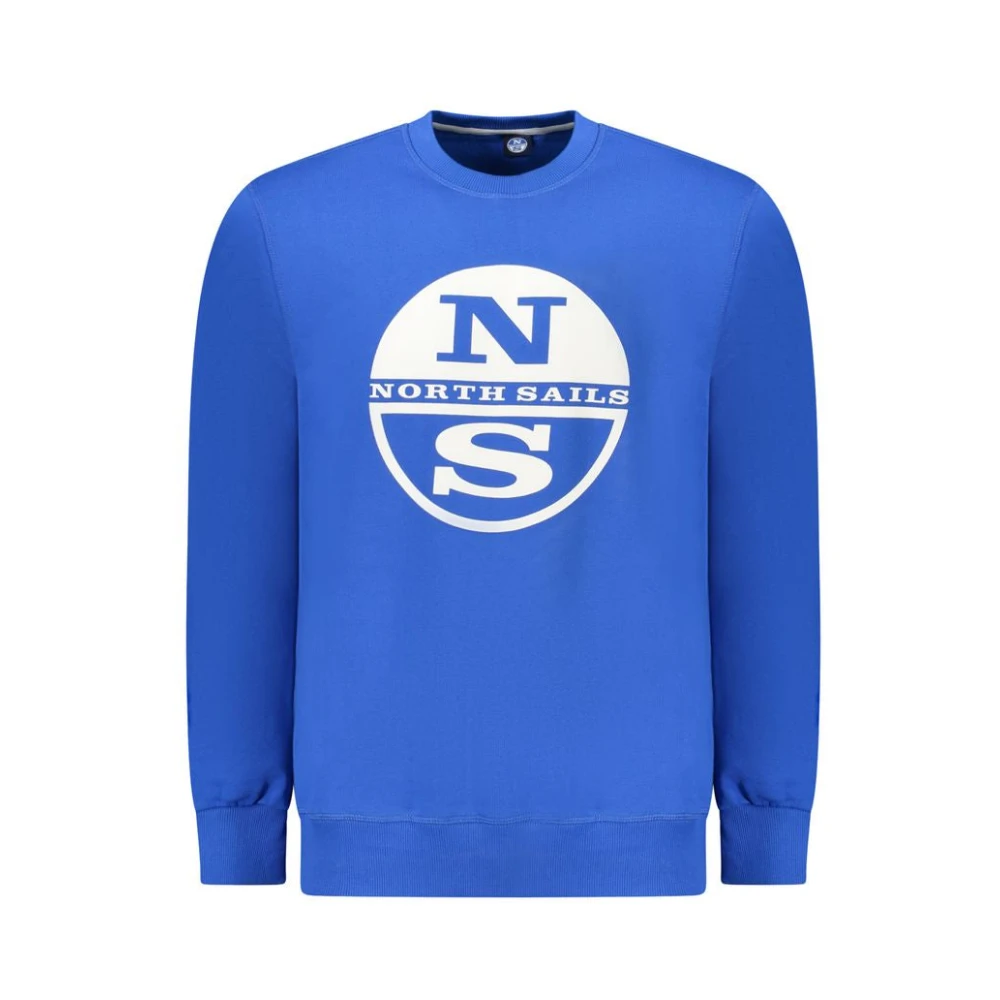 North Sails Men's Blue Long Sleeve Sweatshirt - Sweatshirts - 2XL- Sweatshirts & Hoodies