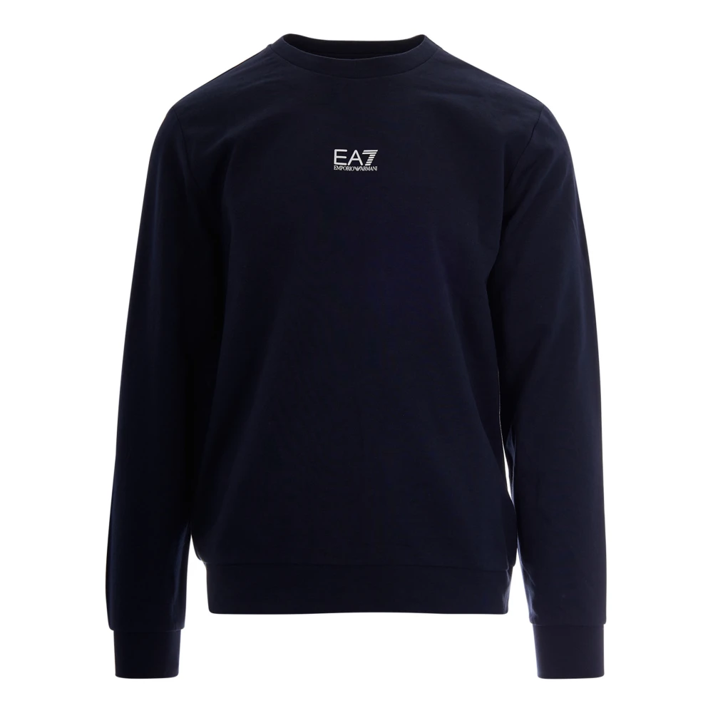 Emporio Armani Ea7 Men's Blue Sweatshirts - Sweatshirts - 2XL - Sweatshirts & Hoodies
