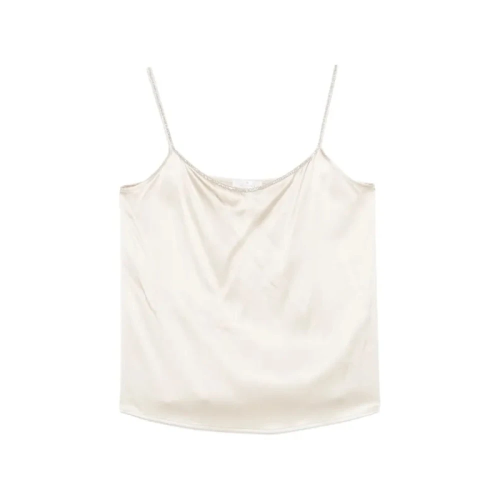 Panicale Beige Tank Top - Female - Sleeveless Tops - Xl - Tops