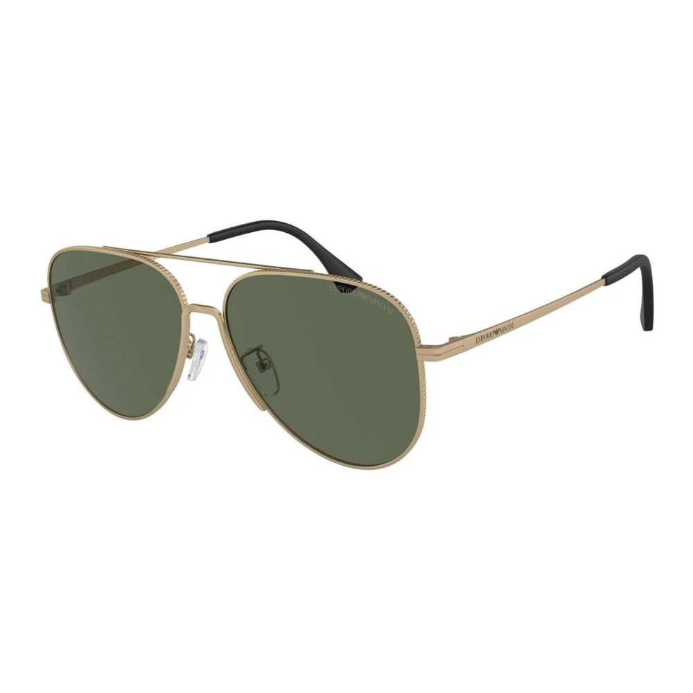 Emporio Armani Men's Yellow Sunglasses, 60 Mm, Ea2149d Aviator Sunglasses