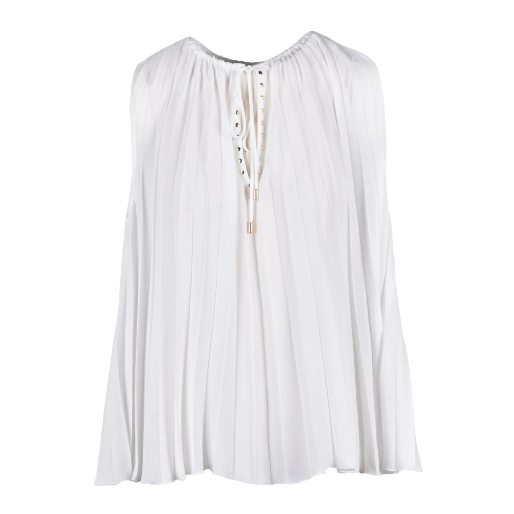 Liu Jo Elegant Polyester Top White Dames