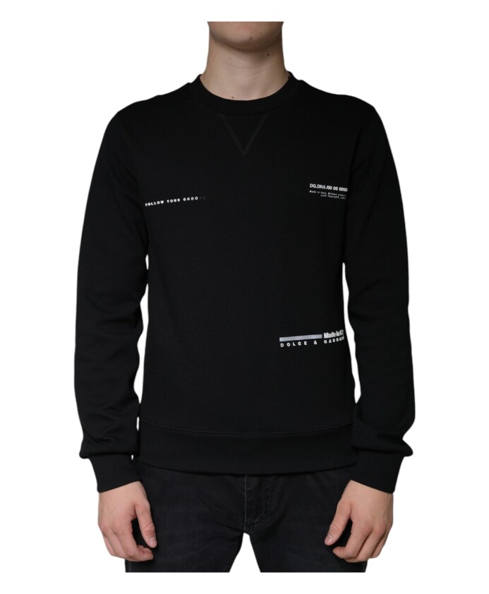 zwart-logo-print-sweatshirt-pullover