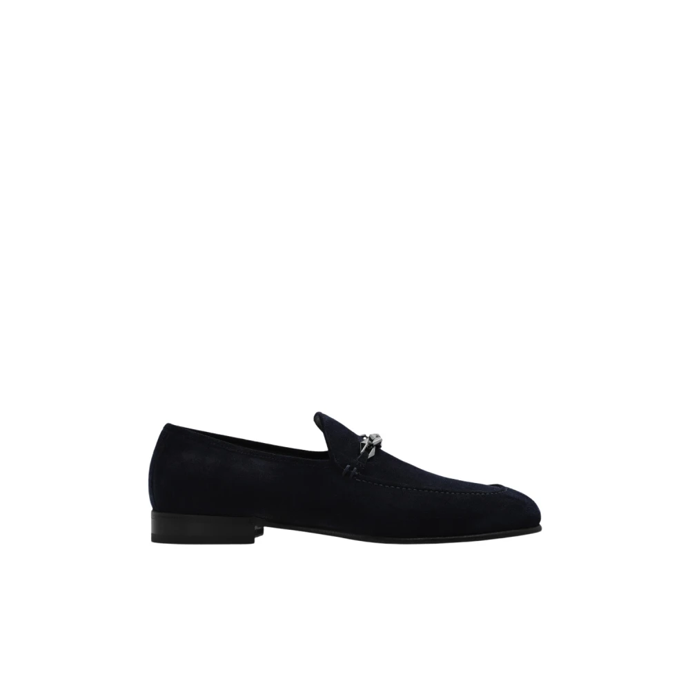 Jimmy Choo Instappers Blue Heren