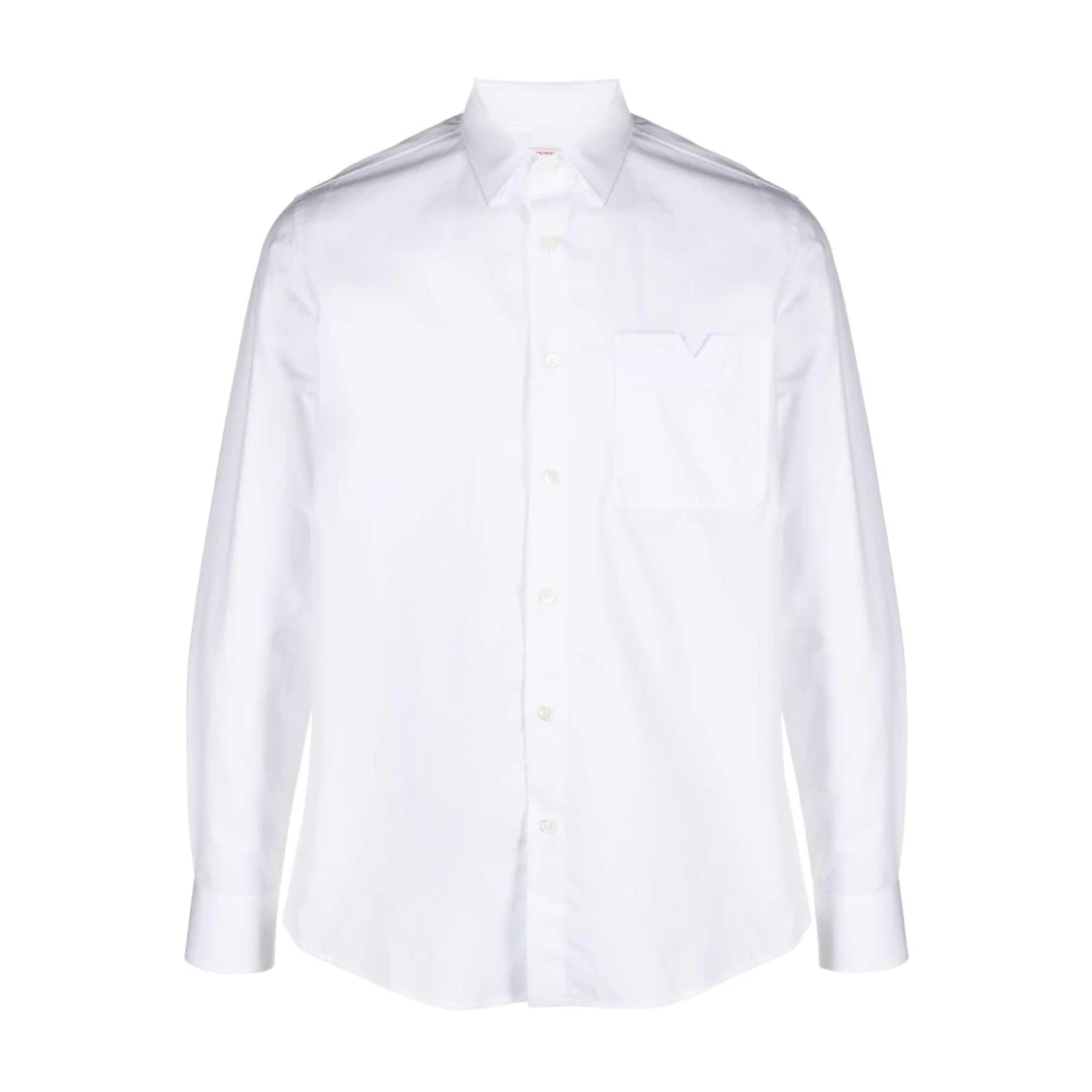 Valentino Garavani Witte Overhemden voor Heren White Heren