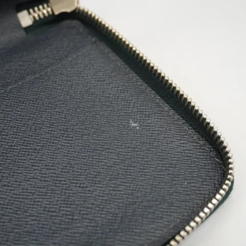 Louis Vuitton Vintage Pre-owned Fabric wallets Black Dames