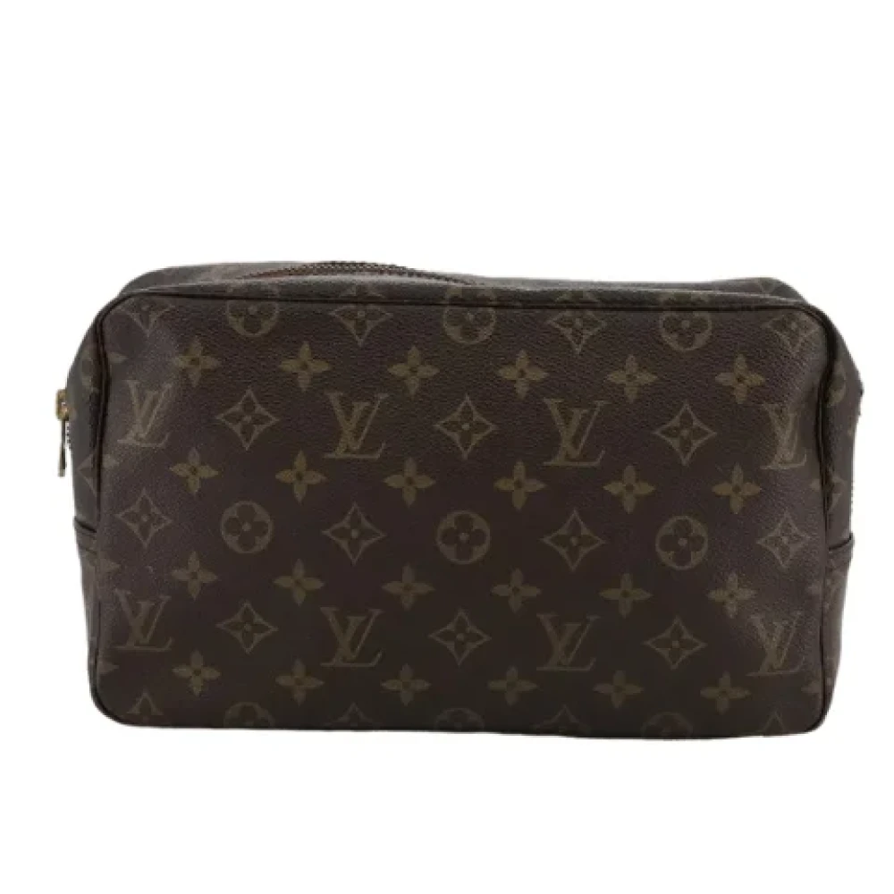 Louis Vuitton Vintage Pre-owned Canvas clutches Brown Dames
