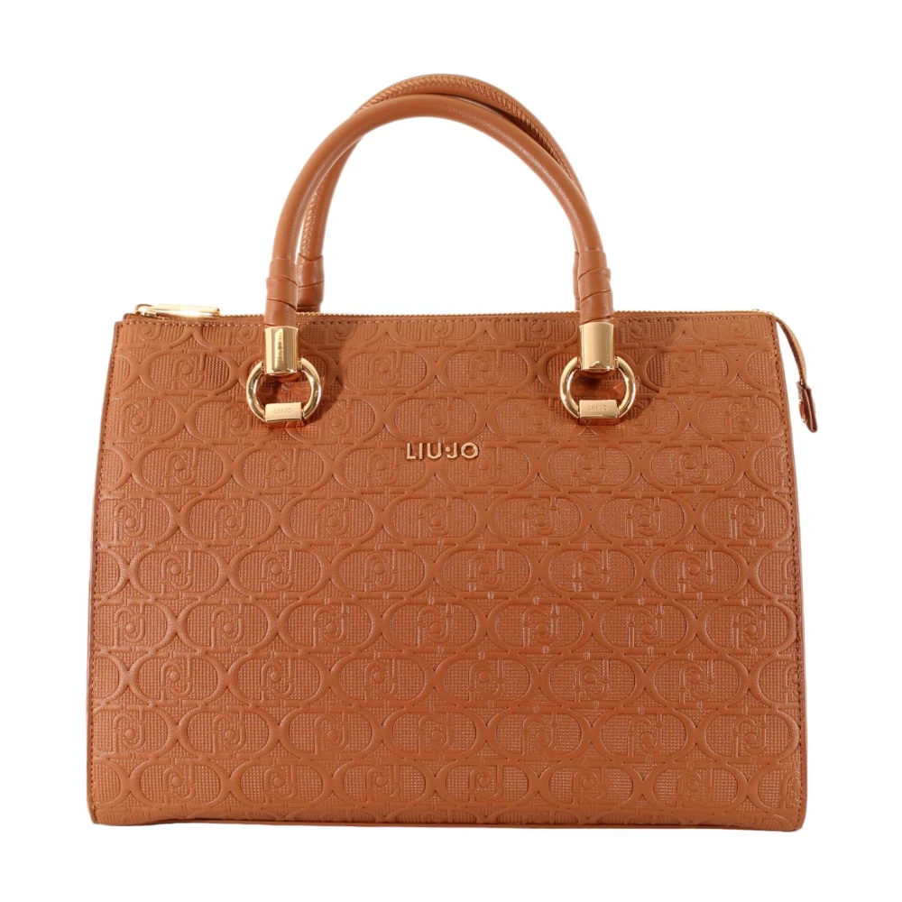 Liu Jo Stijlvolle Satchel Tas Brown Dames