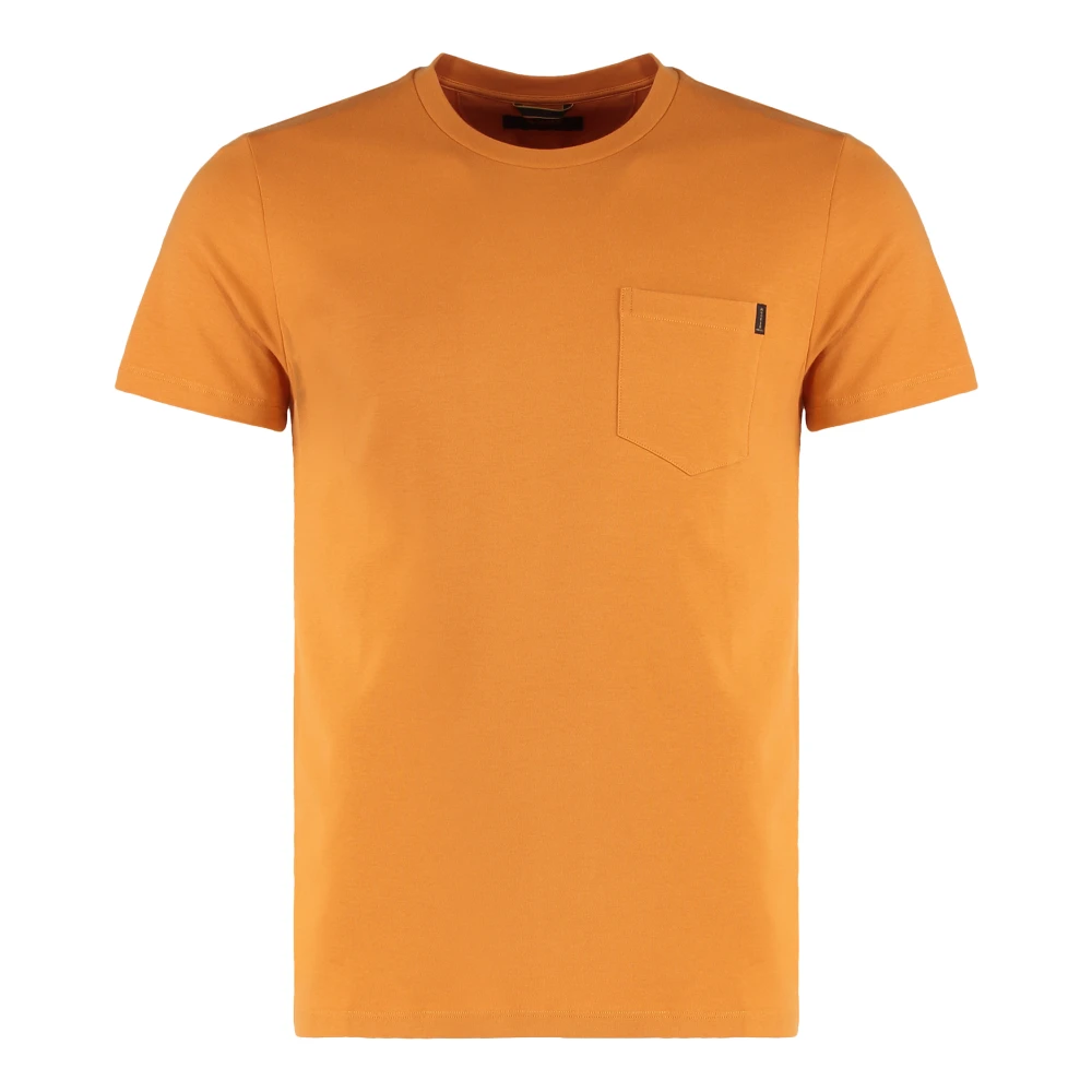 Moorer - Tops > T-Shirts - Orange - Moorer - Modalova