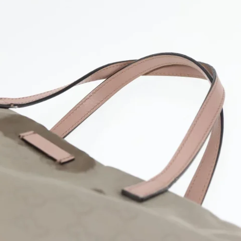 Gucci Vintage Pre-owned Nylon gucci-bags Gray Dames