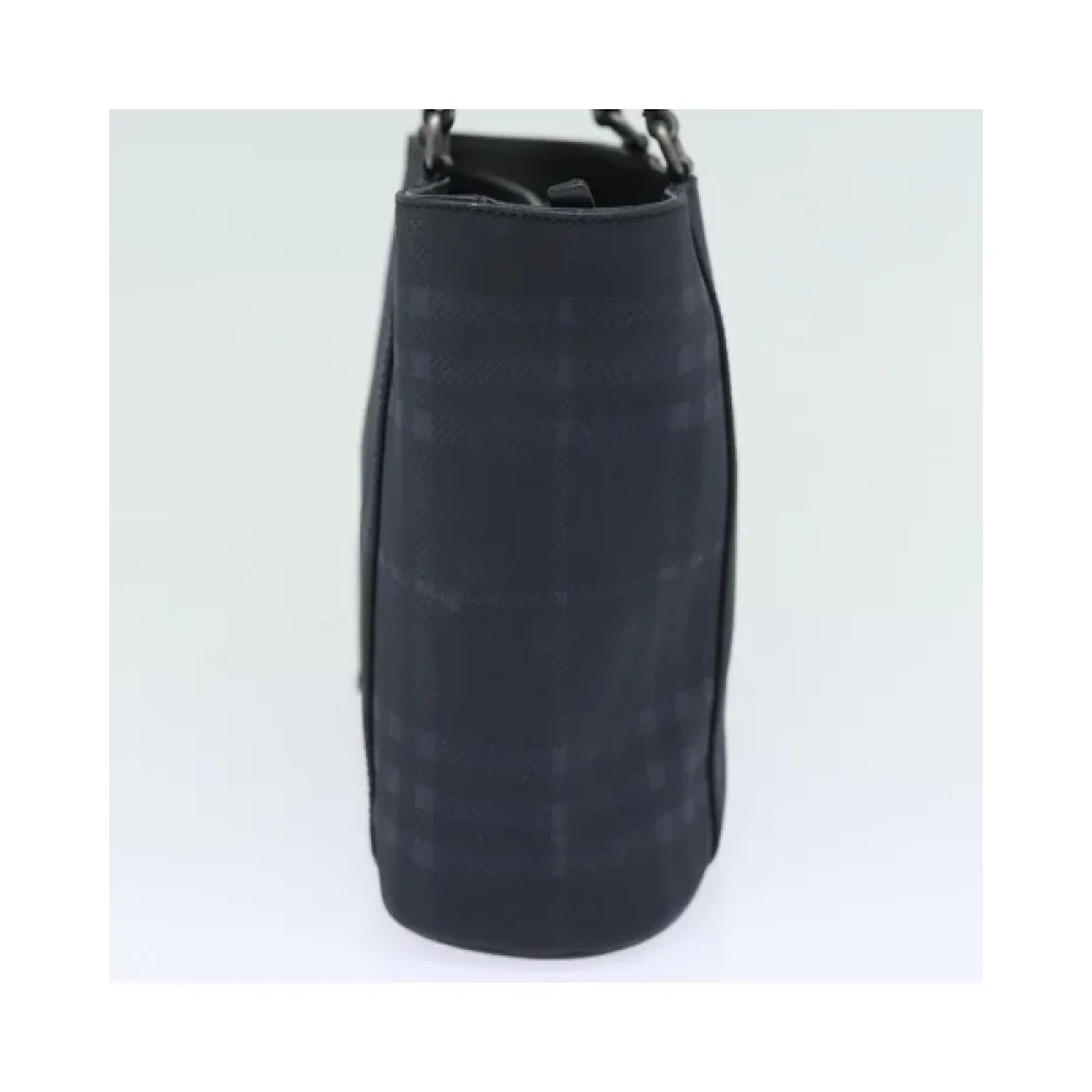 Burberry Vintage Pre-owned Leather shoulder-bags Black Dames