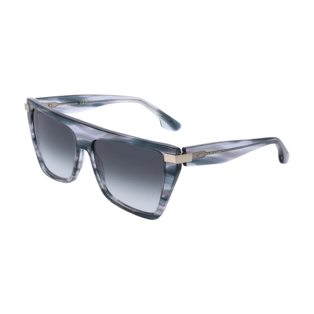 Victoria Beckham Women's Gray Acetate Sunglasses