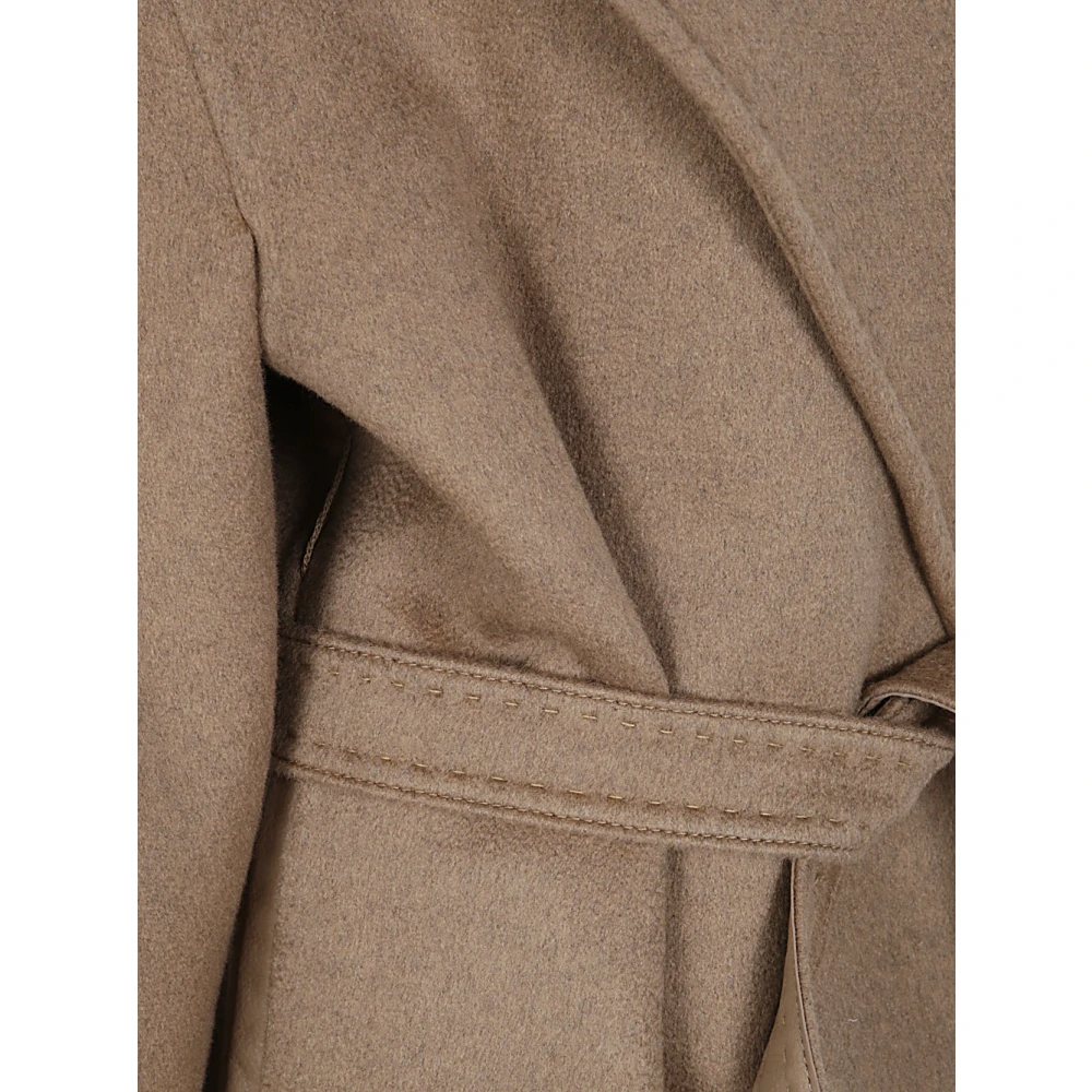 Max Mara Stijlvolle Valle Coat voor vrouwen Brown Dames