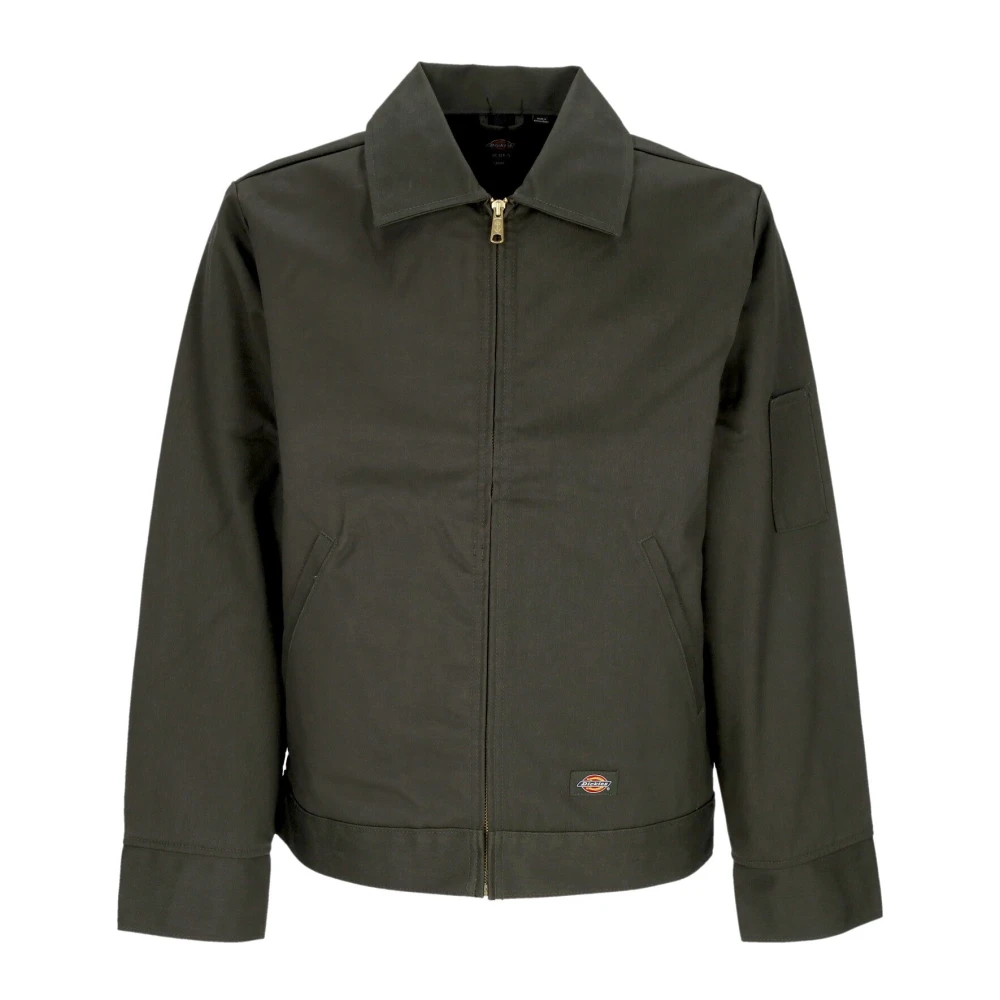 Dickies Waterdichte Jas met Ritssluiting Green Heren
