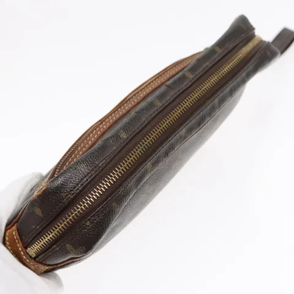 Louis Vuitton Vintage Pre-owned Canvas clutches Brown Dames