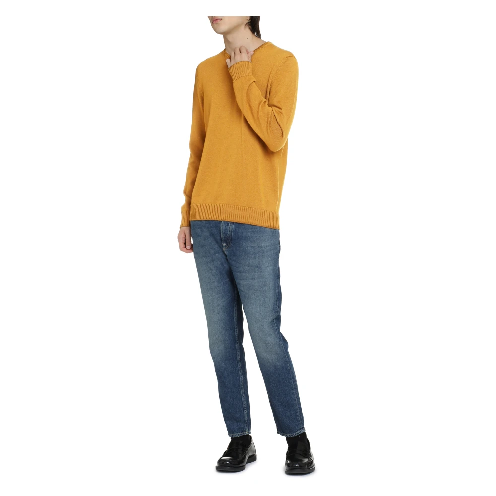 Drumohr Knitwear Yellow Heren