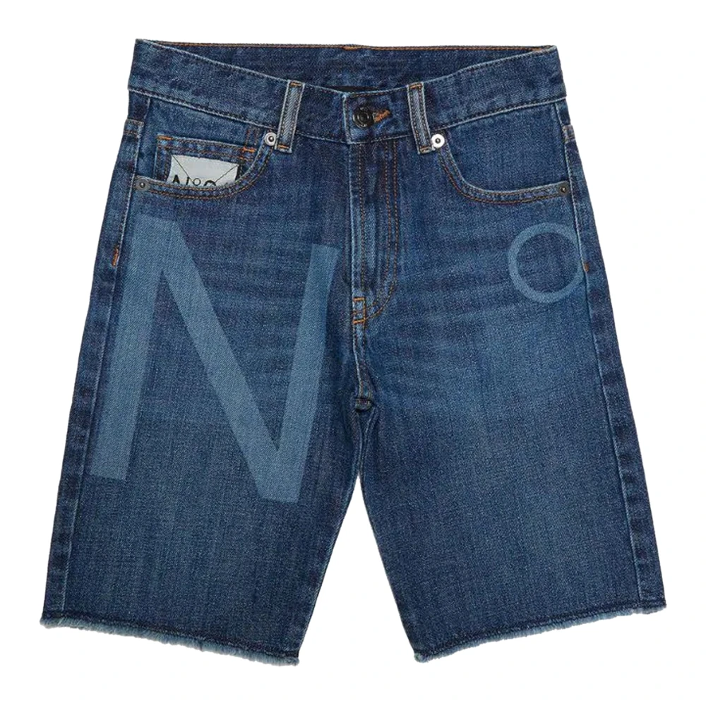 N21 Boys Blue Shorts, 12 Y, Denim Bermuda