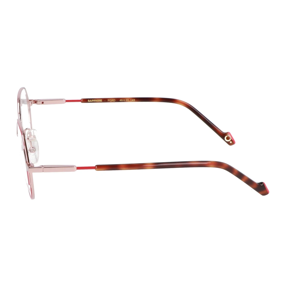 Etnia Barcelona Ronde Metalen Frame Bril Sapphire Pink Unisex