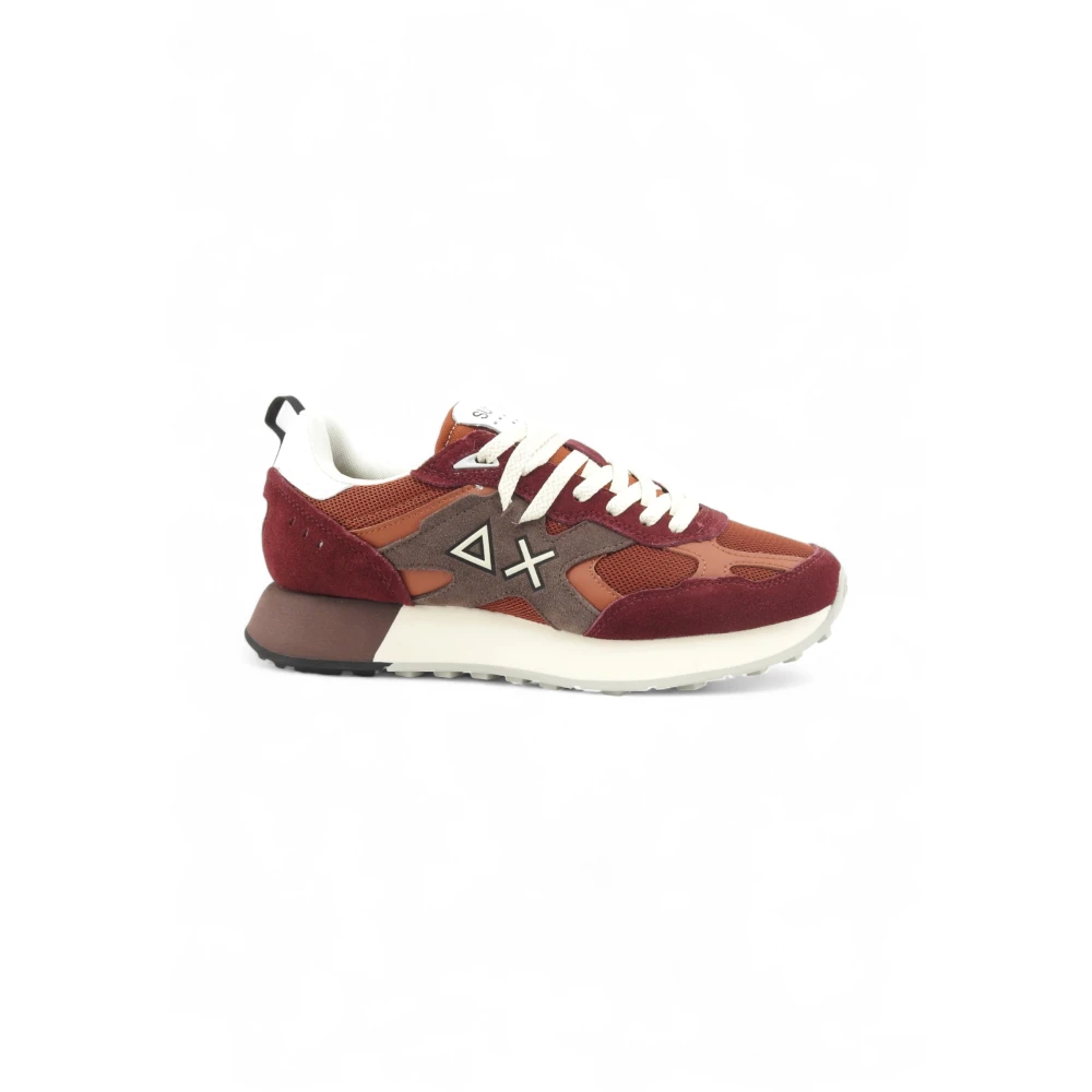 Sun68 Red Sneakers, Male, 11 Uk, Jaki Outdoor Sneaker
