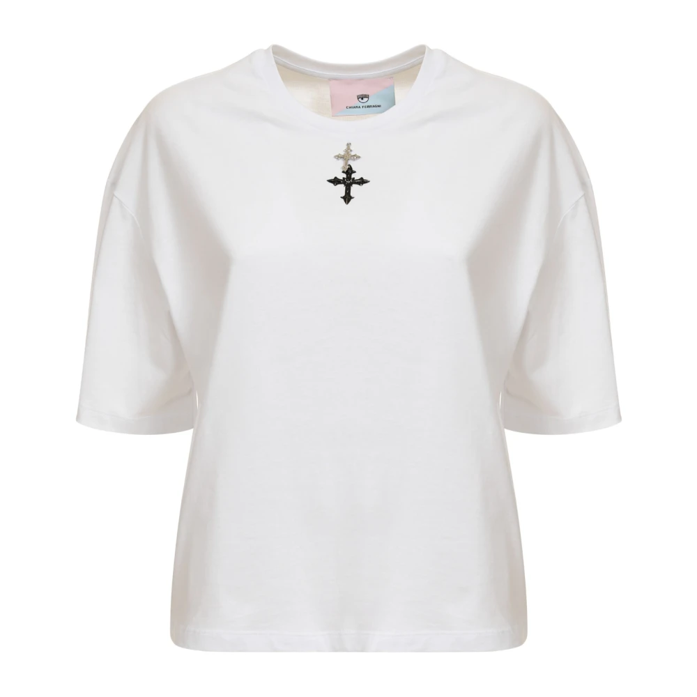 Chiara Ferragni Collection Chiara Ferragni T-shirts en Polos White Dames