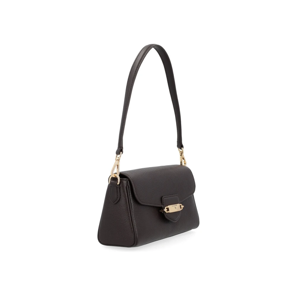Michael Kors Bruine leren Fleur schoudertas Brown Dames