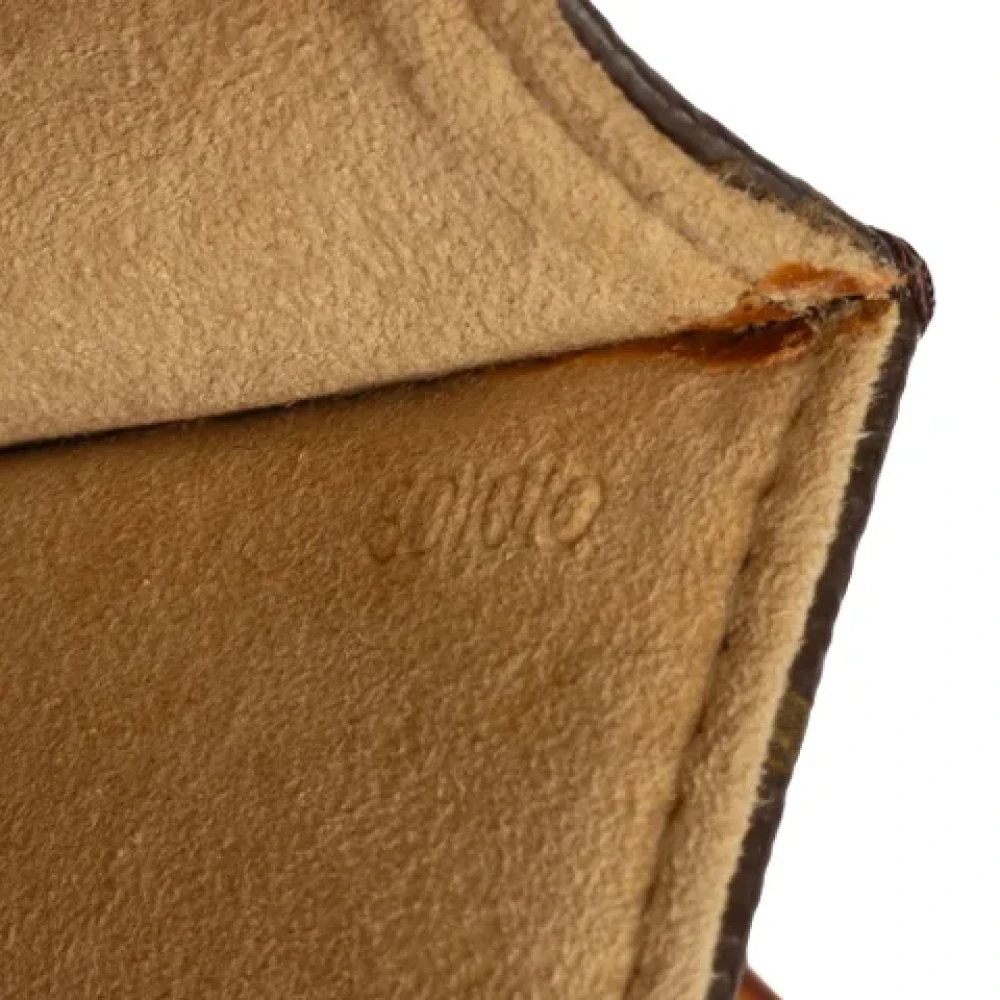 Louis Vuitton Vintage Pre-owned Suede louis-vuitton-bags Brown Dames