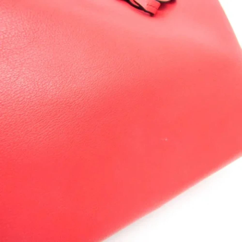 Miu Pre-owned Leather shoulder-bags Red Dames