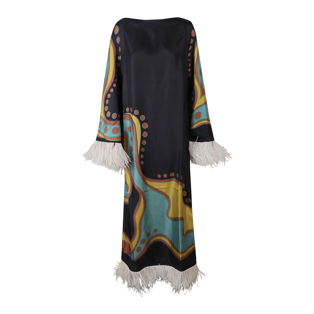 La DoubleJ Elegante Opera Column Jurk Multicolor Dames