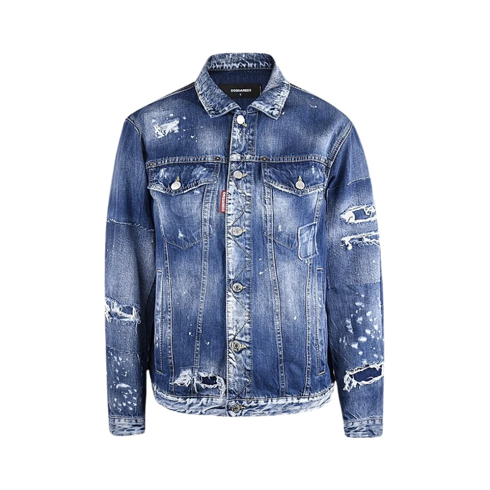 Jackets > Denim Jackets - - Dsquared2 - Modalova