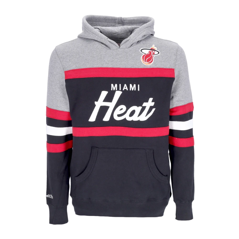 Mitchell & Ness Miami Heat NBA Hoodie Zwart Multicolor Heren
