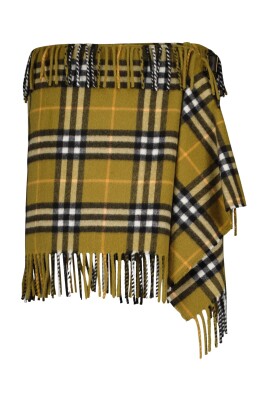 vintage-check-scarf-skirt