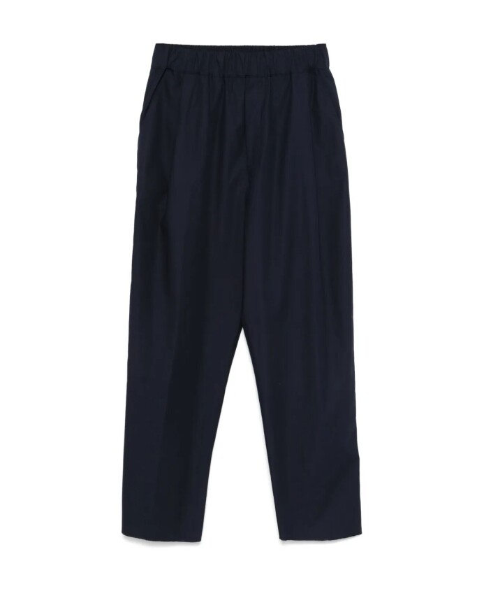 pantalon-large-en-popeline-bleu