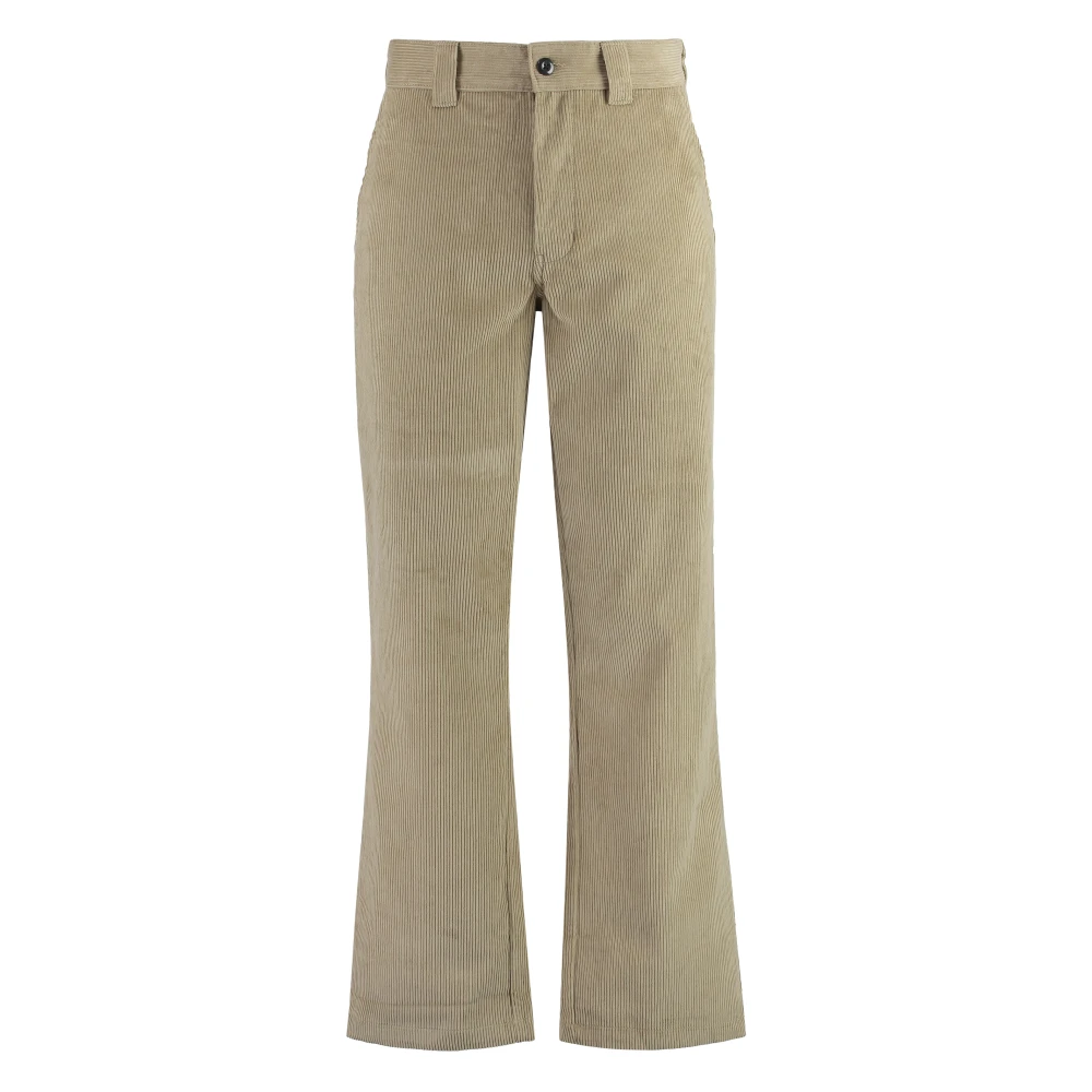 Dickies Ribfluwelen Broek met Zakken Beige Heren